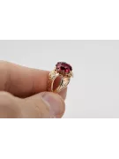 Ruby Original Vintage 14K Rose Gold Ring Vintage vrc135r